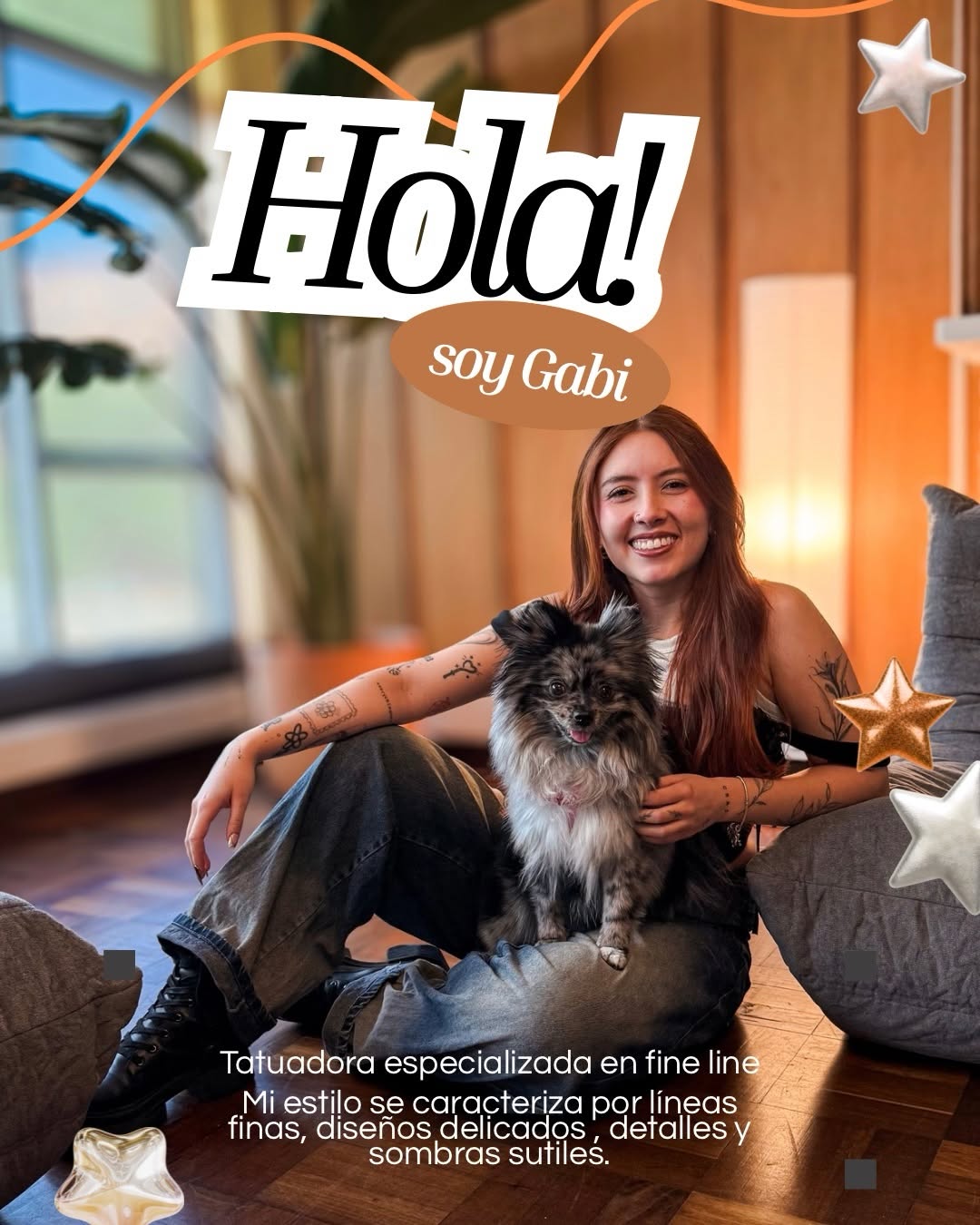 ✨Un poco sobre mi ✨
Me especializo en tatuajes fine line, creando diseños delicados con líneas limpias, detalles sutiles y piezas pensadas para que ca