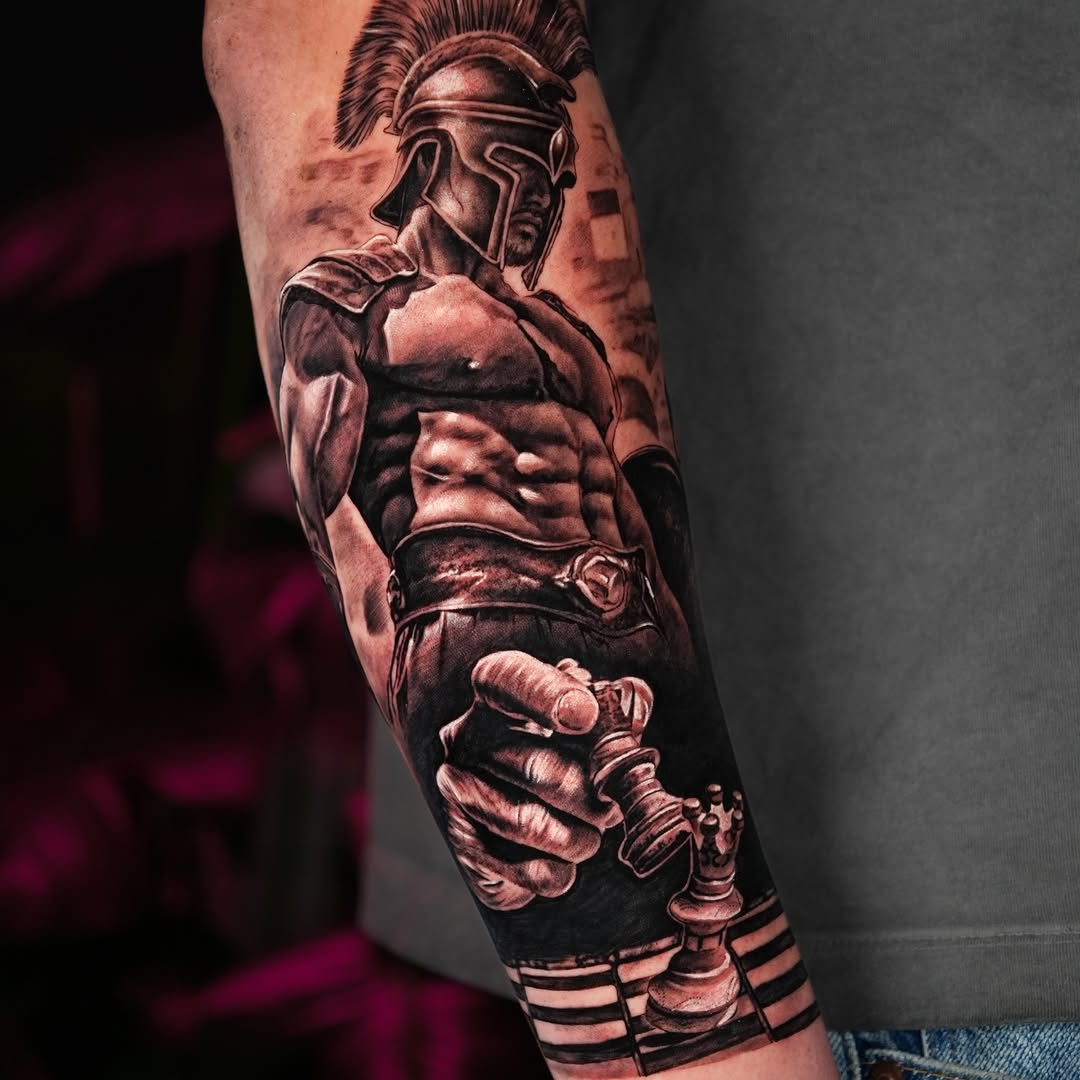 Spartan tattoo 
Accepting bookings for Vancouver guest spot (end of March)