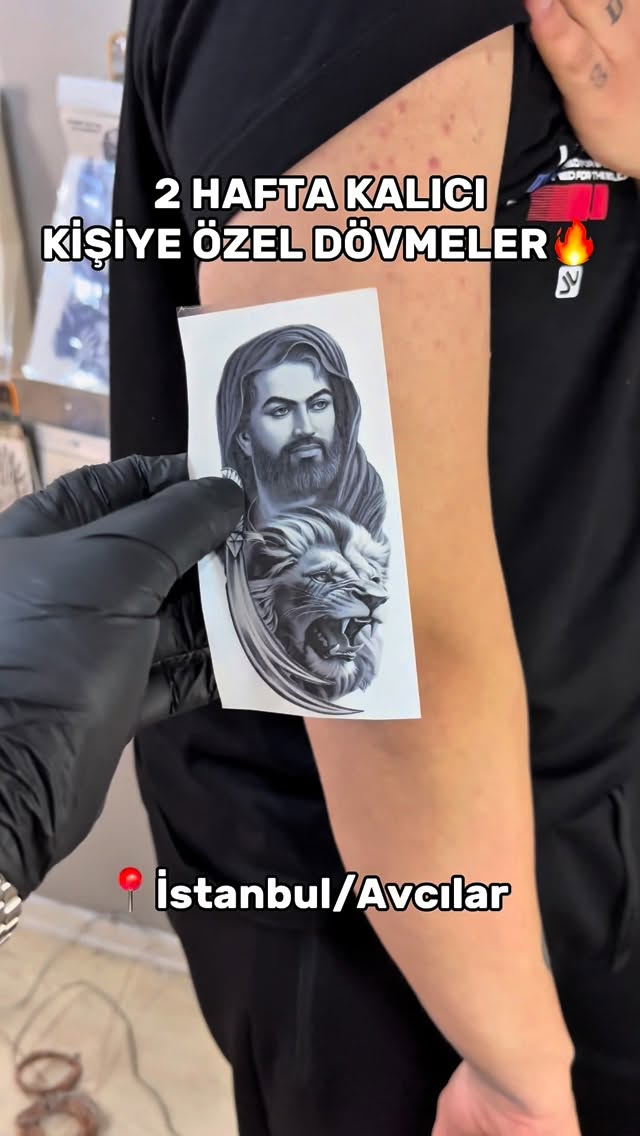 Kişiye özel geçici dövme 

#geçicidövme #tattoo #gecicidovme