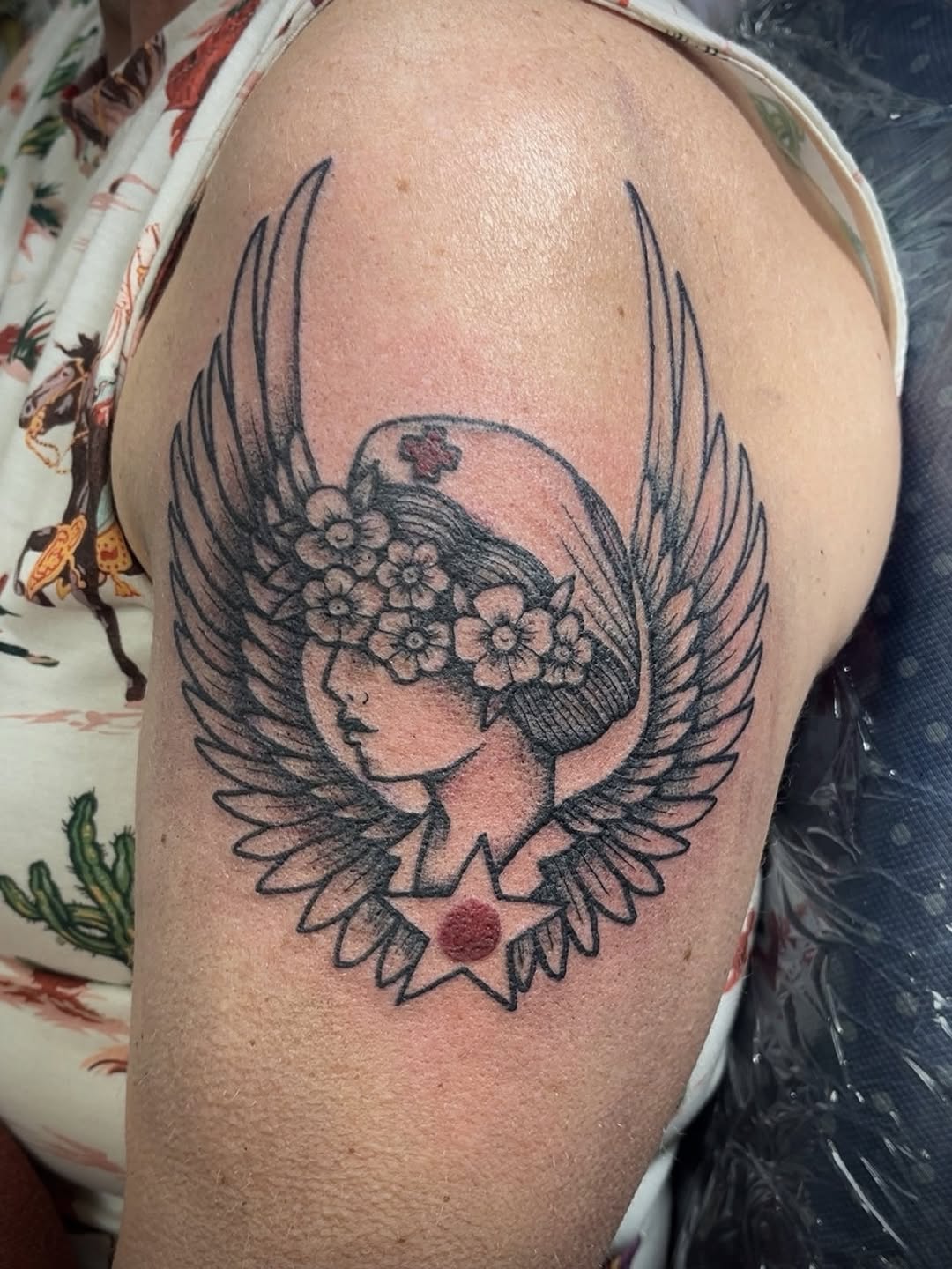 Lil 15th air/ nurse tribute today