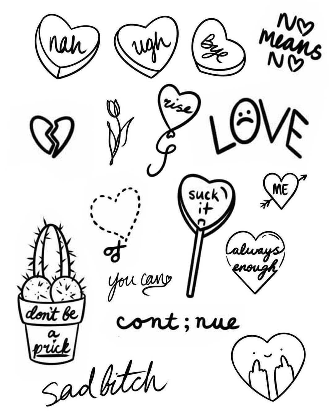 ONE MORE DAY until our Friday the 13th flash sale! 
Noon - 10pm 
Walk in all day for $31 black outline tiny tattoos