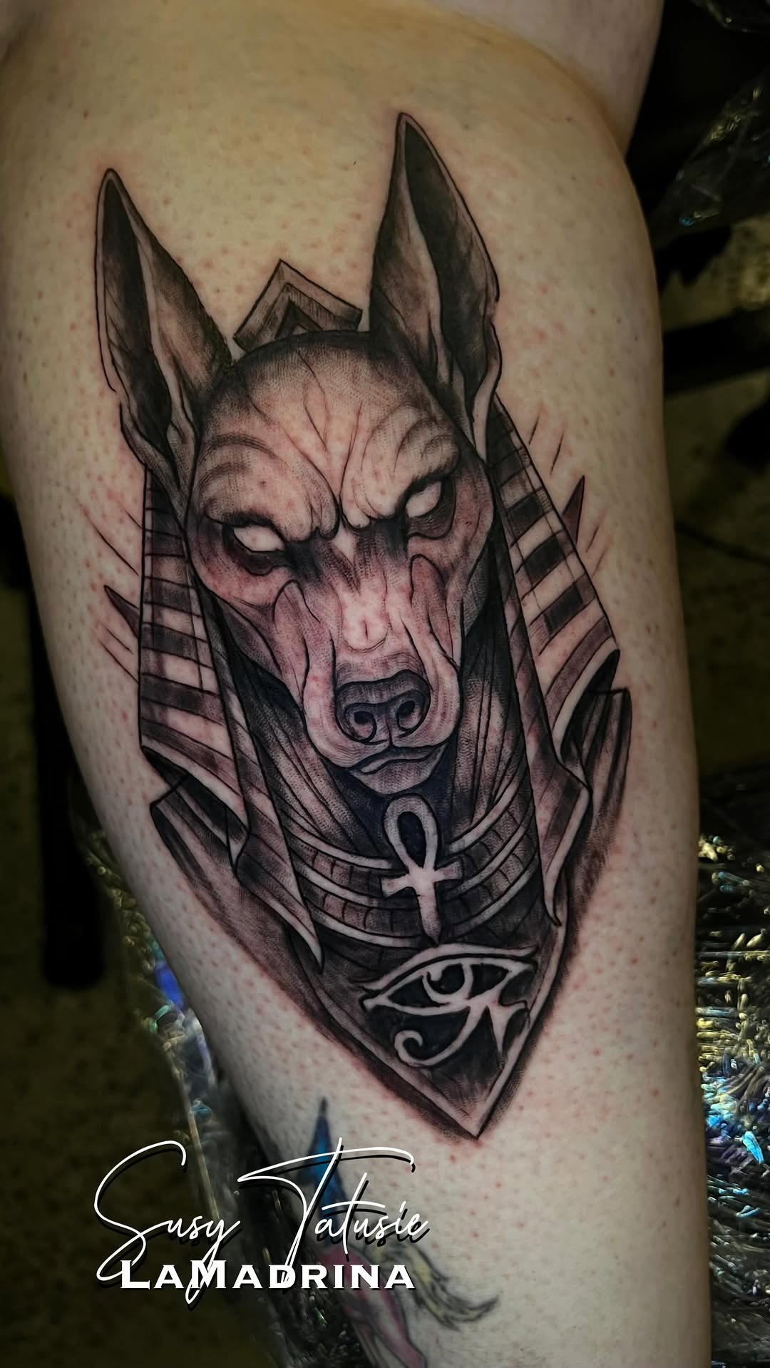 #teamfliction #lamadrina #yourfavoritetattooartist #villainarts #2025 Done at The Charlotte NC villain arts tattoo festival !