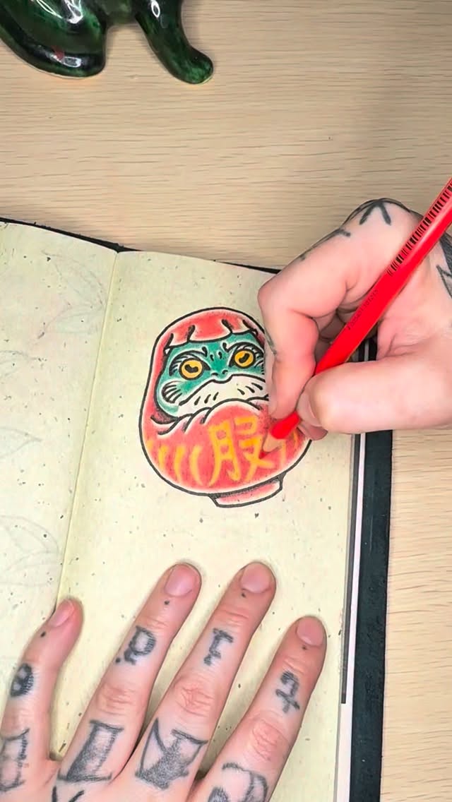 Made some daruma frogs last night  

Lmk if you’d like to see a daruma tutorial 

Umm that is all. I’ll be 40 in 11 days. And debt free. :) I’ll defin