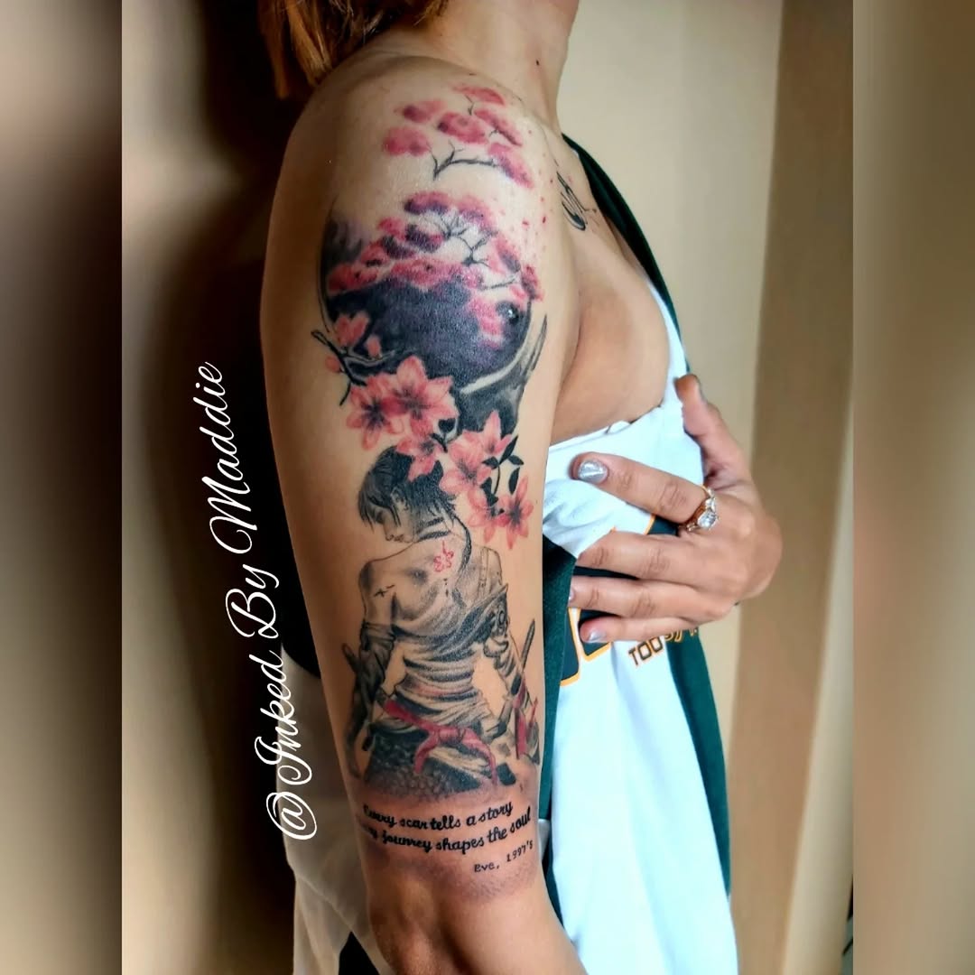 How nice did this sleeve turn out?!

#tattooscenturion #tattooartist #tattoolifestyle #tattooart