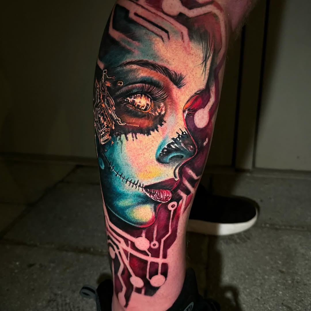 Day 1 of the New Orleans @villainarts has commenced. 

Plan on putting another hour or 2 into this one 

#shortcircuittattoos