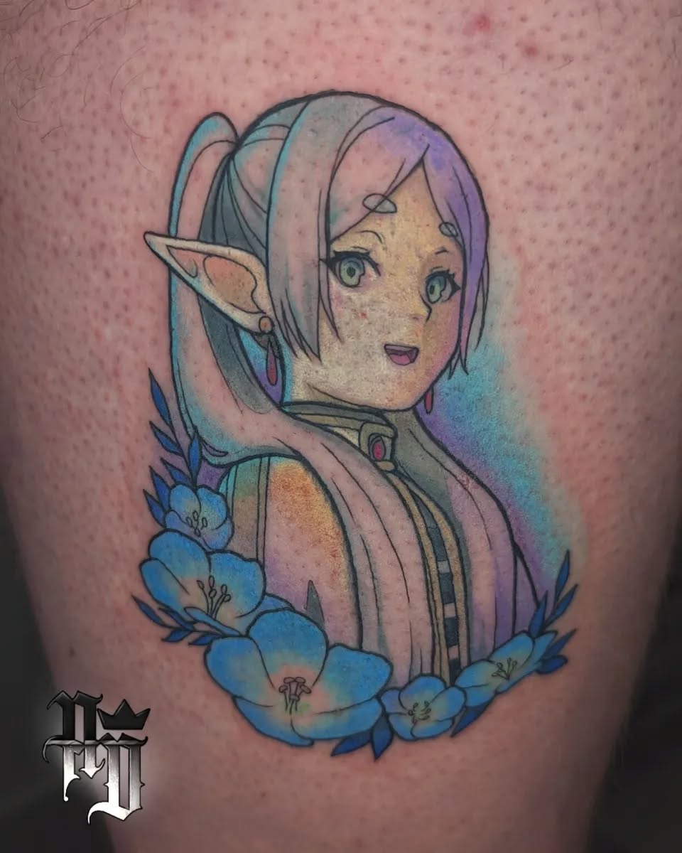 “Even after a thousand years, I’m still dancing in the palm of my master’s hand.” ~ Frieren
So happy that I got to do this Frieren piece! It's such