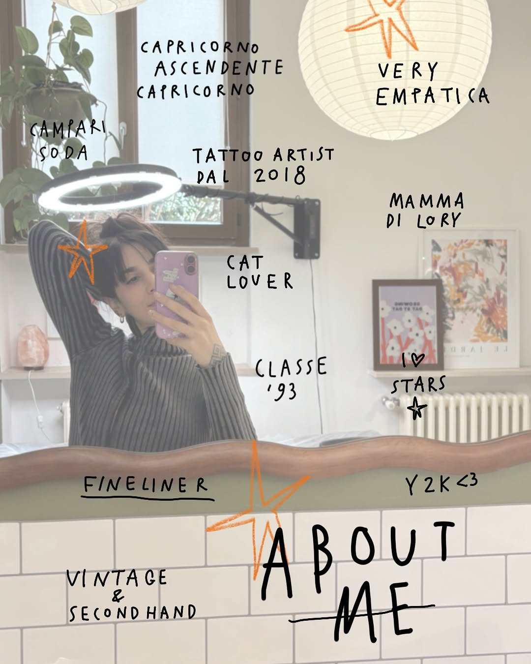 ABOUT ME
#tattooverona #tattoofinelineverona #identikit #aboutme