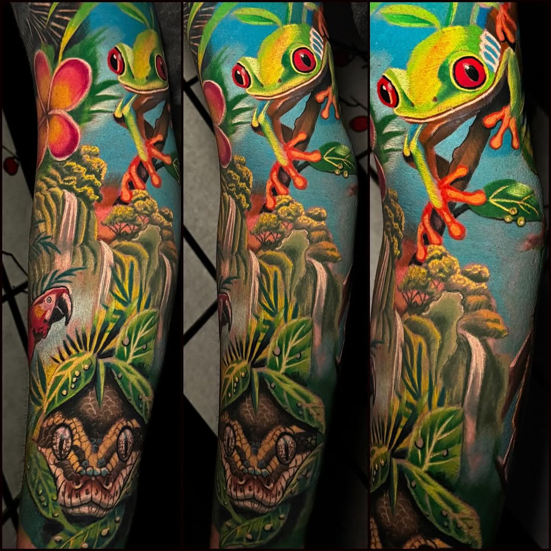 Jungle tattoo