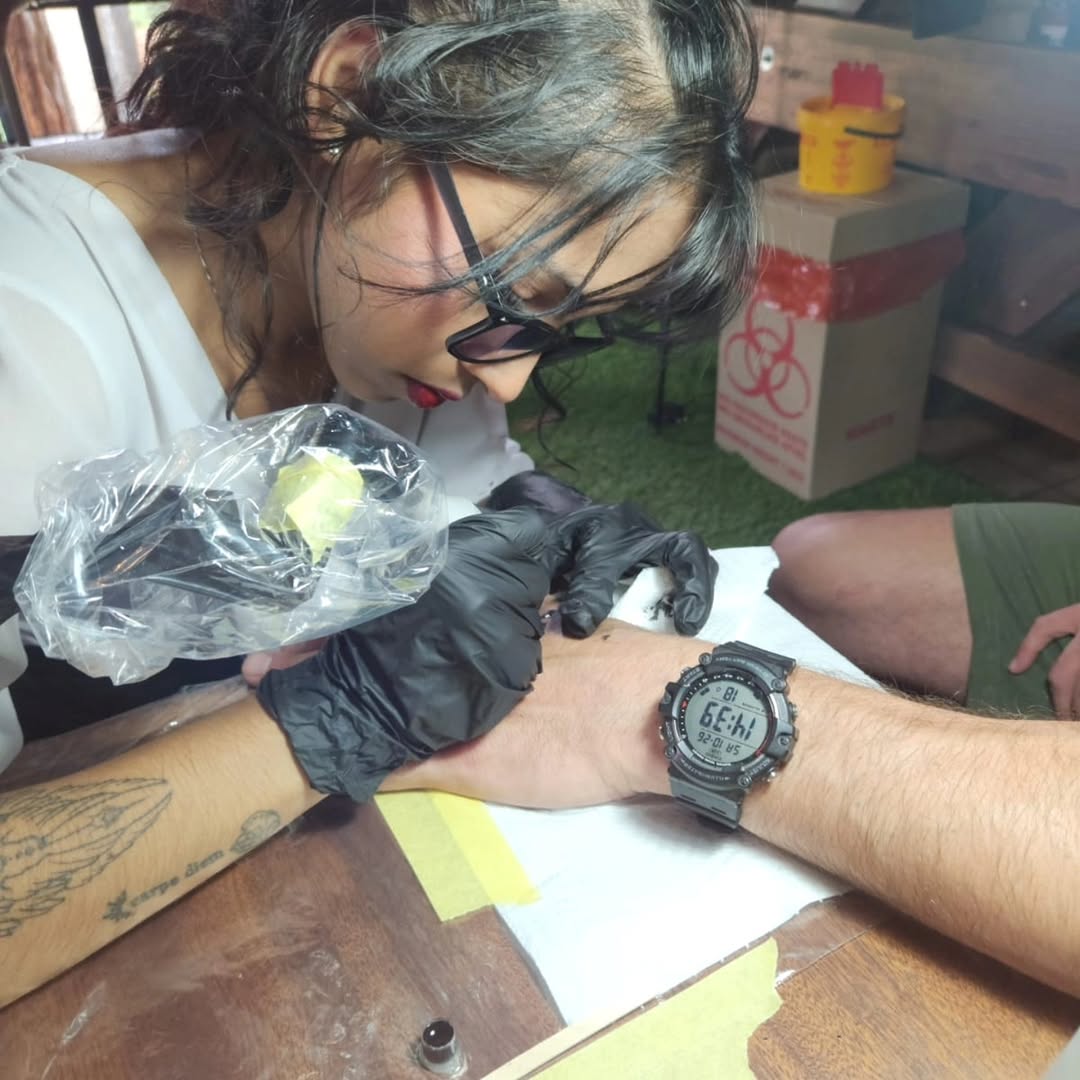 And Nicky has officially started tattooing at Lenz Ink.....Will be piercing soon as well. Some of the work she has done so far. Drop and have a chat w