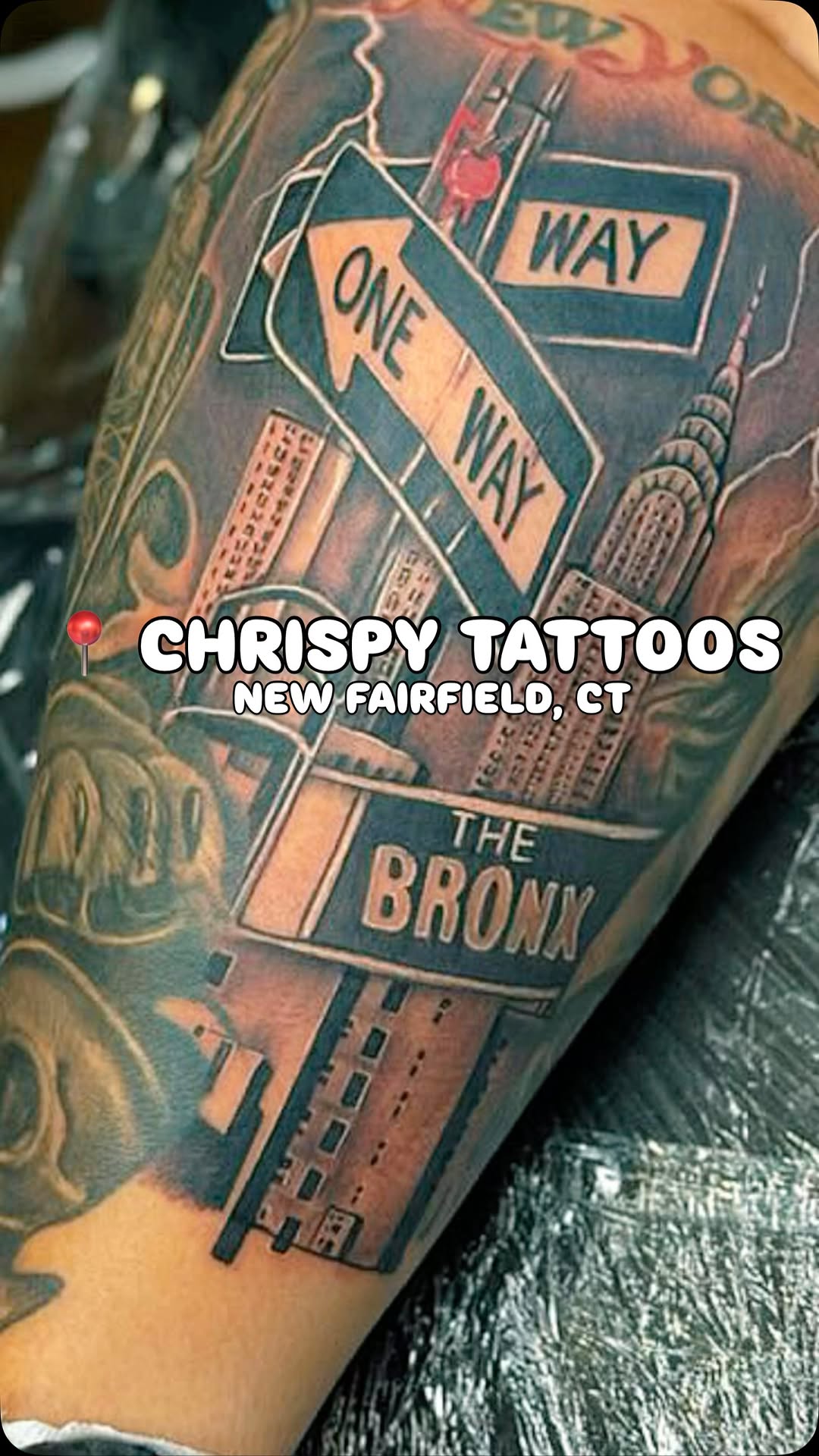  EVERYTHING I DID 

@chrispynotgrilled in Fairfield, CT is a local favorite for clean, custom ink and a laid-back vibe. Known for bold lines and creat