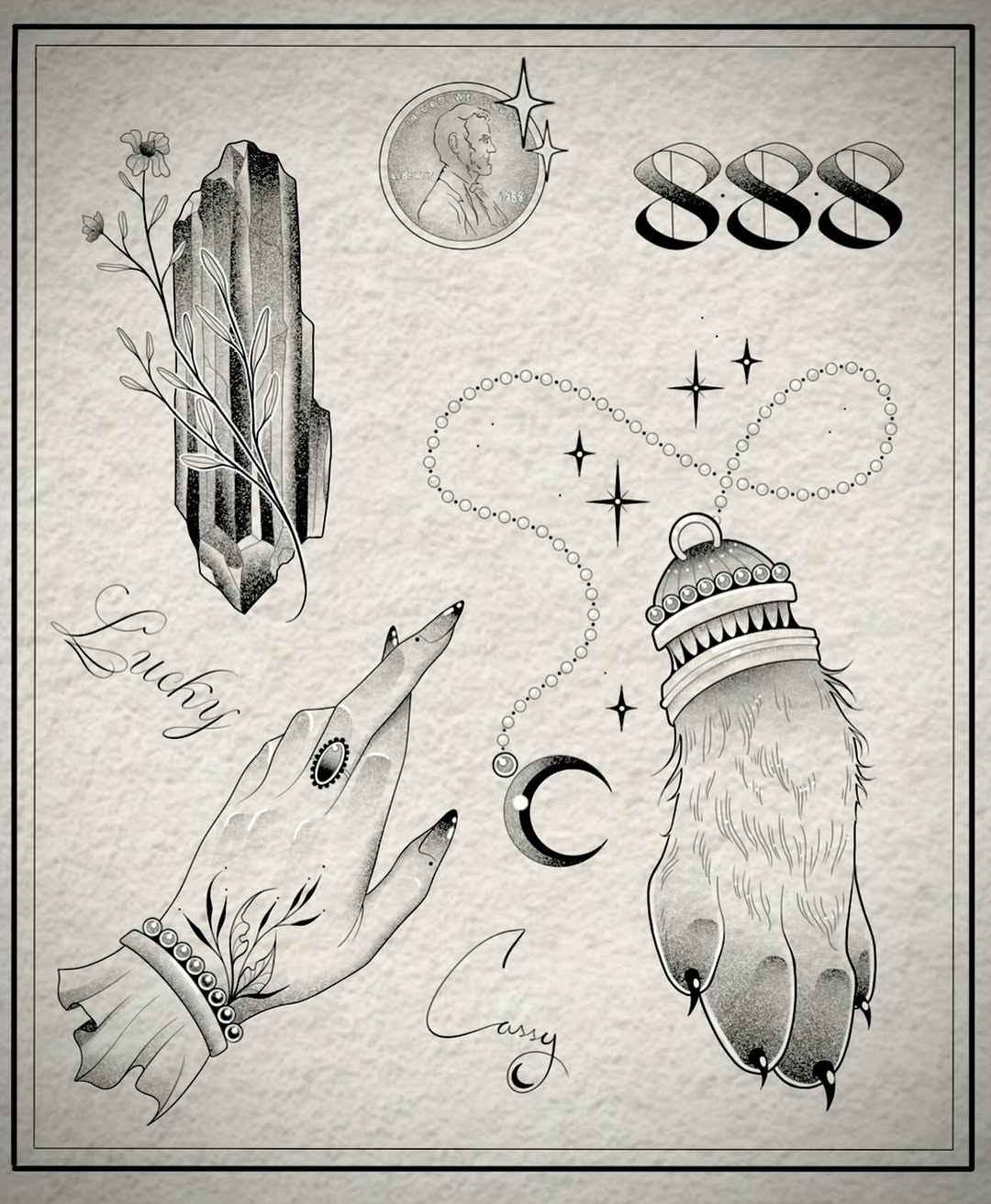 Fortune favors the bold✨ message me to claim a design today. Which one is your favorite? 
Everyone knows when you find a penny face up, you have some 