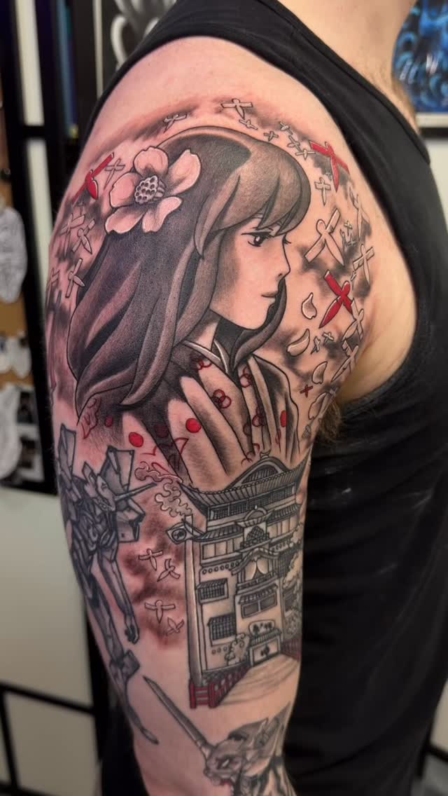 Some fun studio Ghibli themed work this time around for @noperimetergeorge. Naoko from “The wind rises”
Do you have a favorite studio Ghibli film?? Le