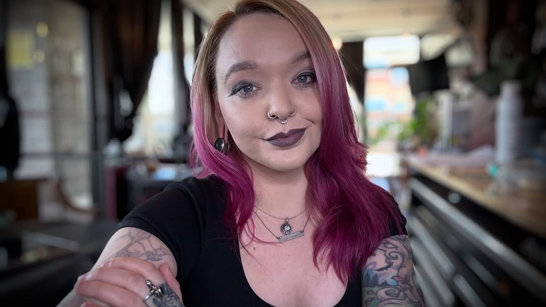 The face behind the art ✨
(In case you’re new here) My name is Madi.  I have been tattooing professionally since 2017, and I call Black Altar Tattoo i