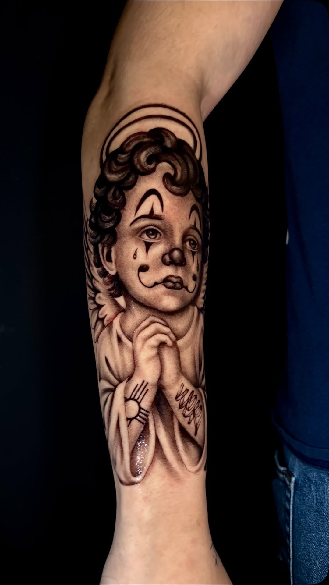  Payaso sagrado for Lorena, Thank you  • Link in my bio to book your next tattoo•