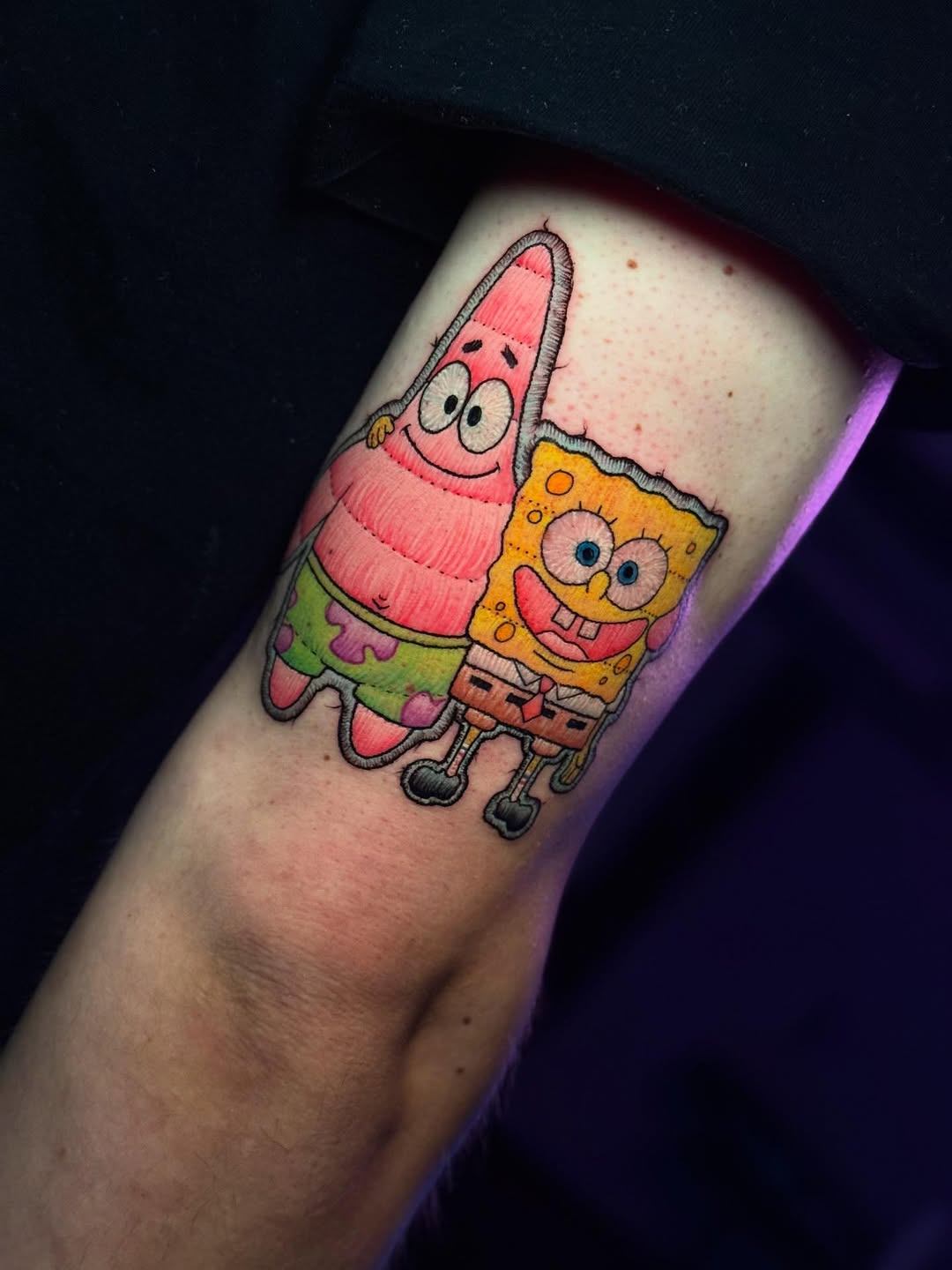 Spongebob und Patrick 
.
.
.
.
.
.
.
.
.
.
.
.
.
.
.
.
.
#Euskirchen #weilerswist #Bonn #BonnLife #heimerzheim #RheinlandTattoos #erftstadt #NRWtattoo