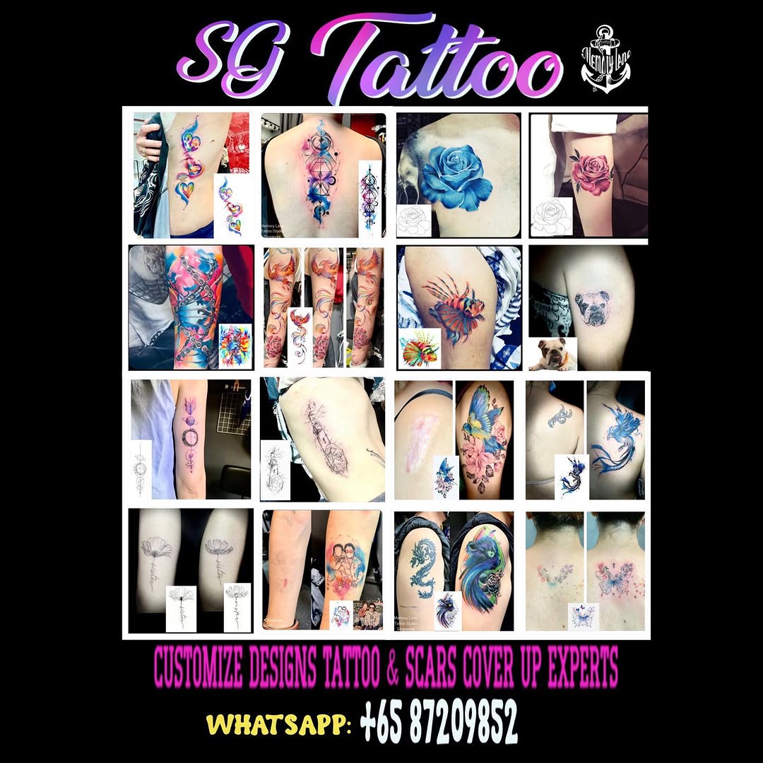 WhatsApp: +65 87209852
Customize your very own tattoo design. Specializes in all styles and genres from Oriental, American Traditional, New Skool, Tr