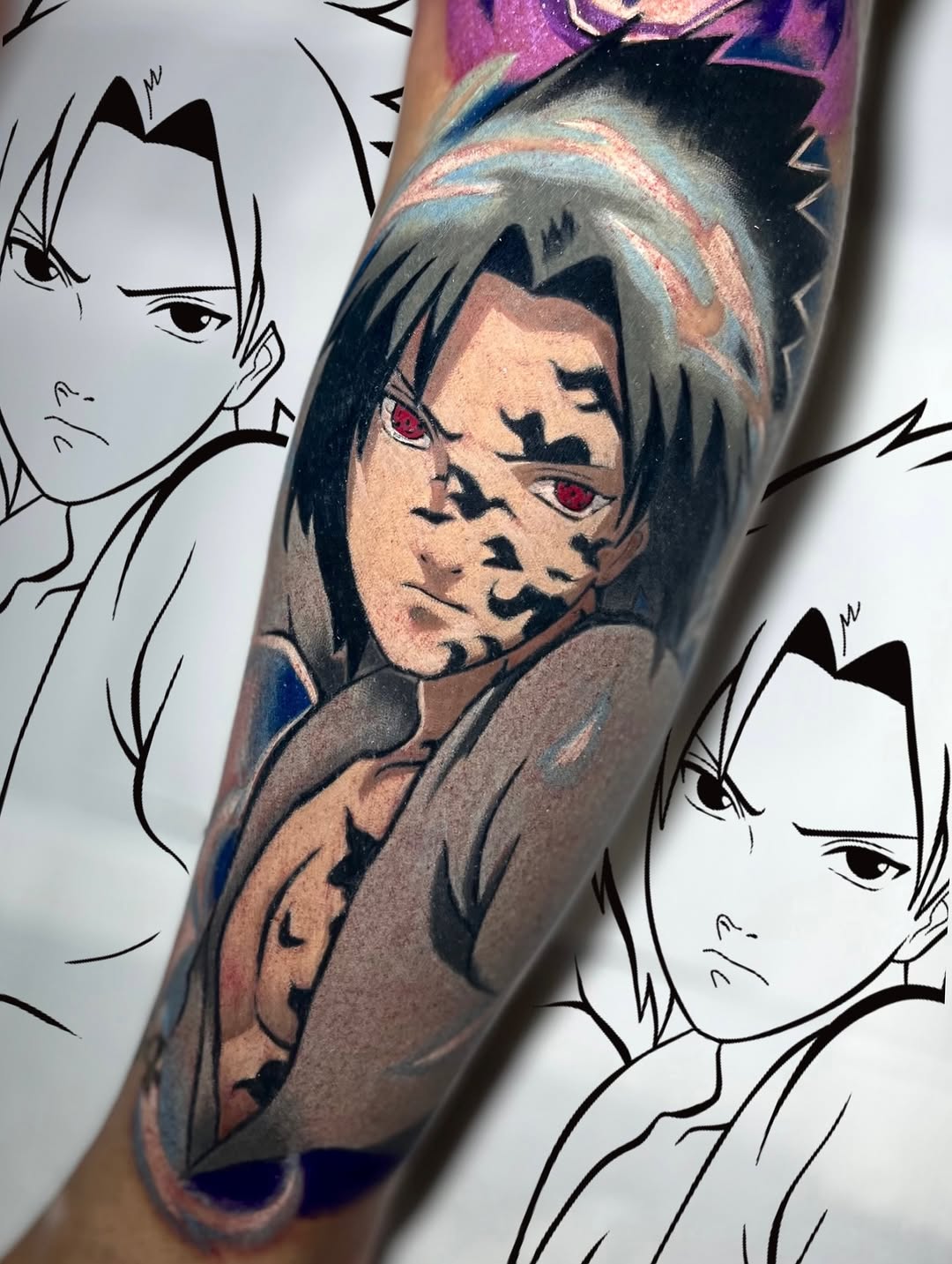 Sasuke Uchiha  lo feliz que soy de hacer piezas así, no se dan una idea  muchas gracias a todxs lxs que me eligen y confían. Pongo el corazón en cada 