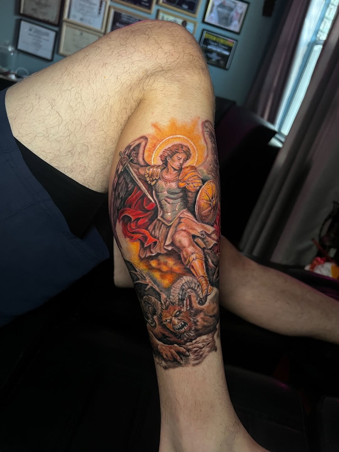 Proyecto de san Miguel Arcángel. Full color