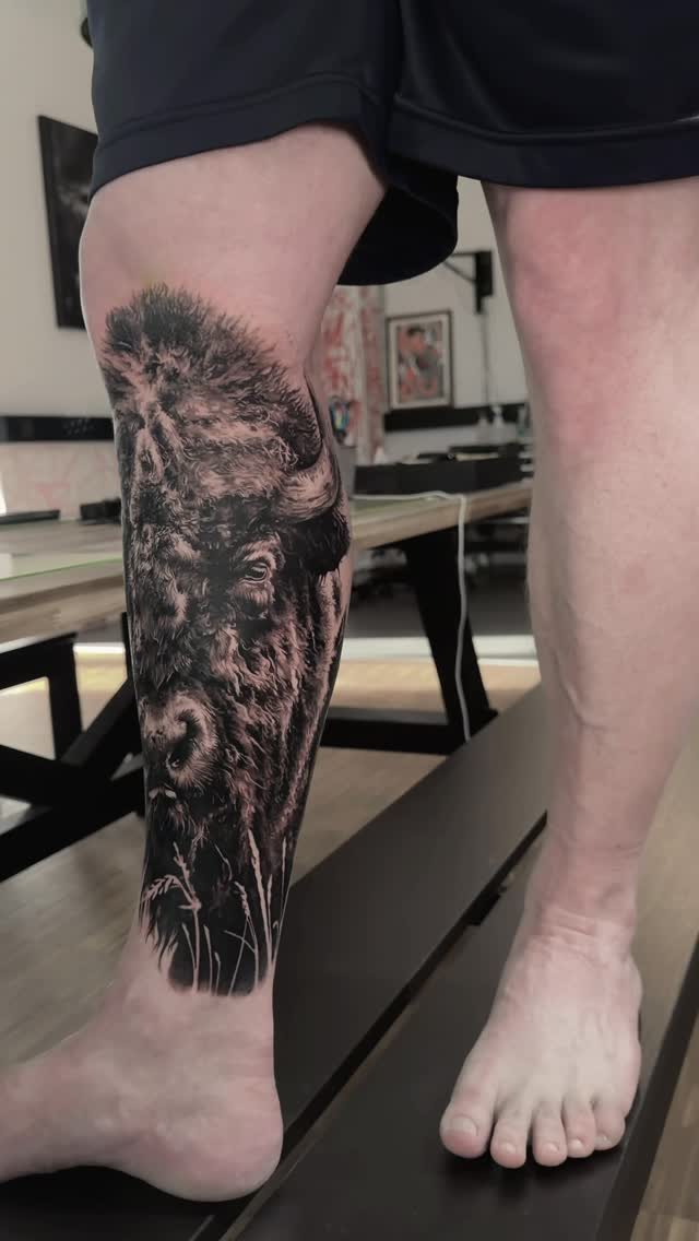 Bison 
 
#legotat2 #tattoo