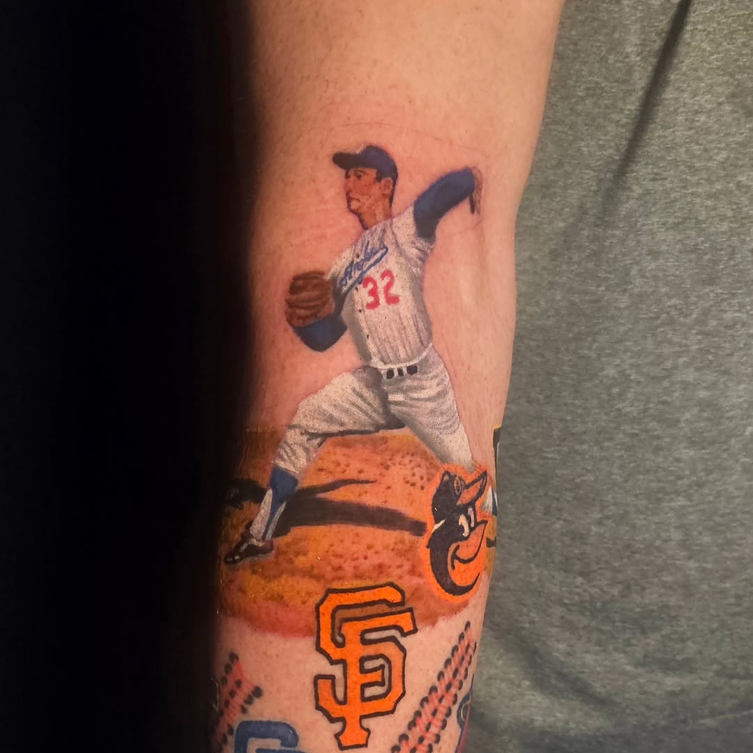 Fun addition to this baseball sleeve. #tattoo #colortattoo #utahtattooartist