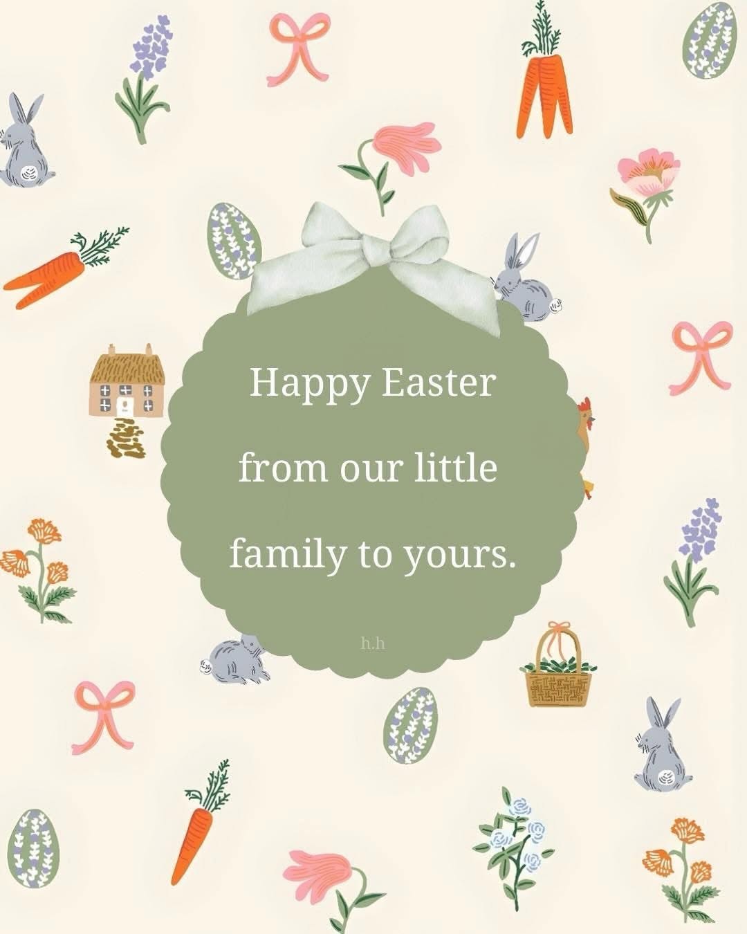 Miles says Happy Easter to his Obsidian Ink family 