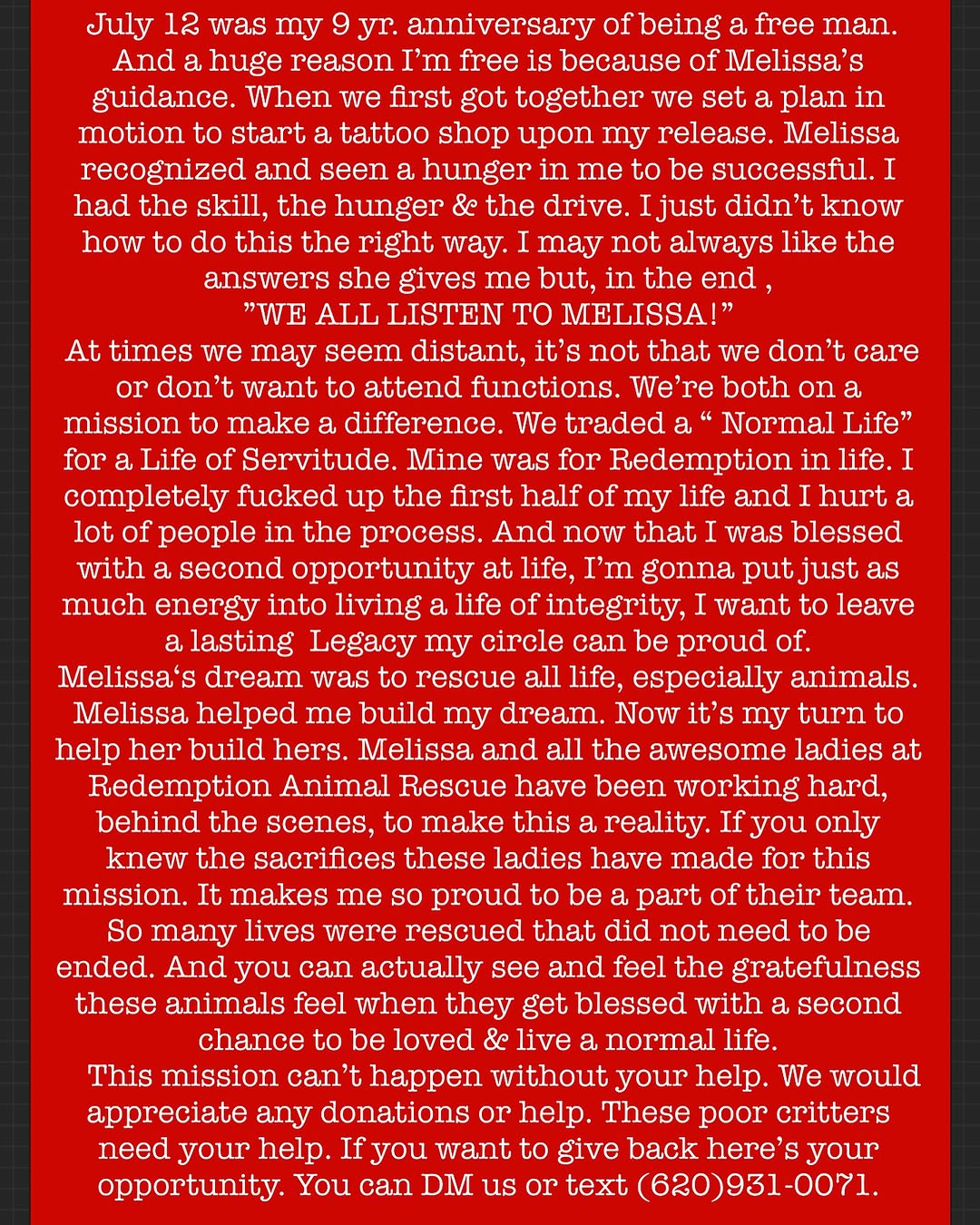 Still Defying the odds/Still accomplishing OUR goals! You can live the life you want if you work & sacrifice for it. My circle is getting bigger and s
