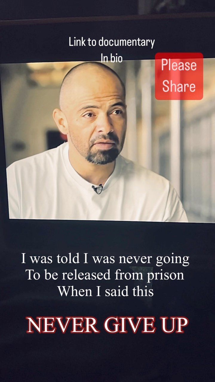 I was filmed in prison by my good friend @tcjohnstone . He’s an amazing film maker. If you get a chance to see this please do. Its called Dealmakers. 