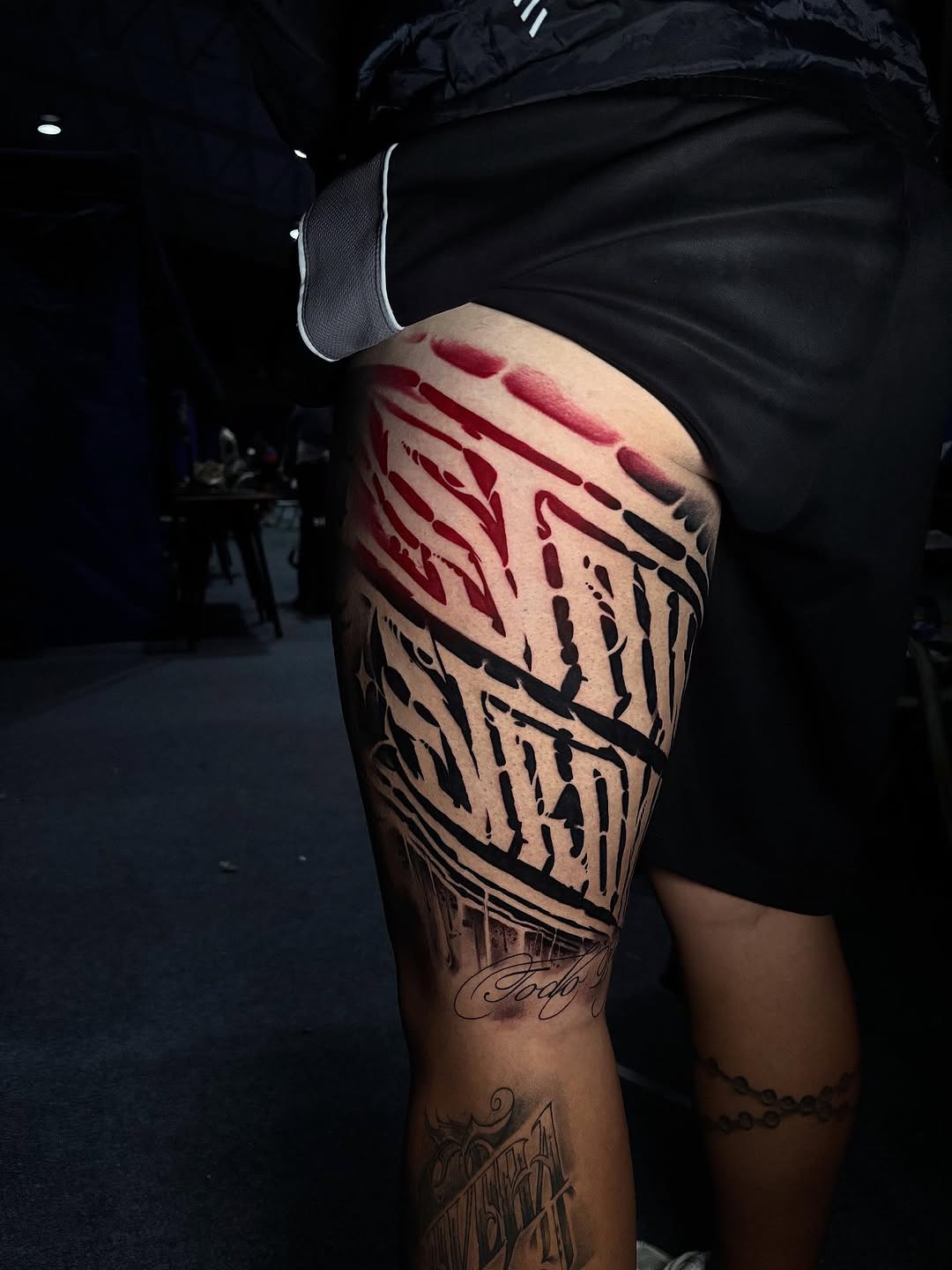 Estuvimos presentes en la Expo Tattoo Art, nuestra primera convención del año y me es grato compartir la pieza realizada con el primer día, a la cual 