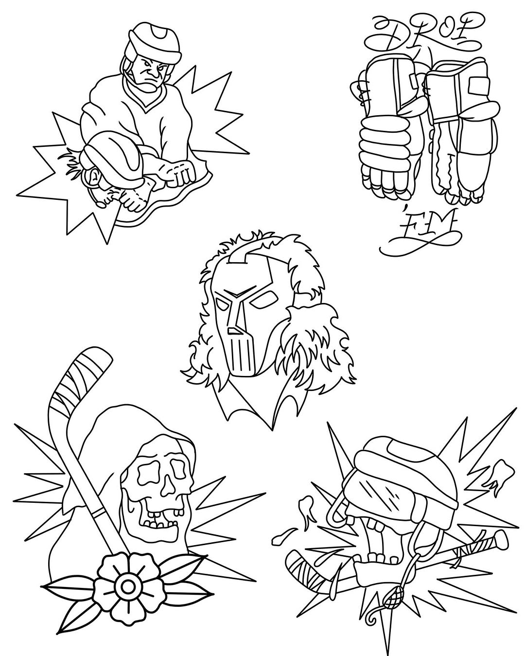 Had my Saturday cancel so I decided to do FLASH DAY! Anything from previous flash or these are up for grabs as well. 

 Each tattoo will be $100. 9am-