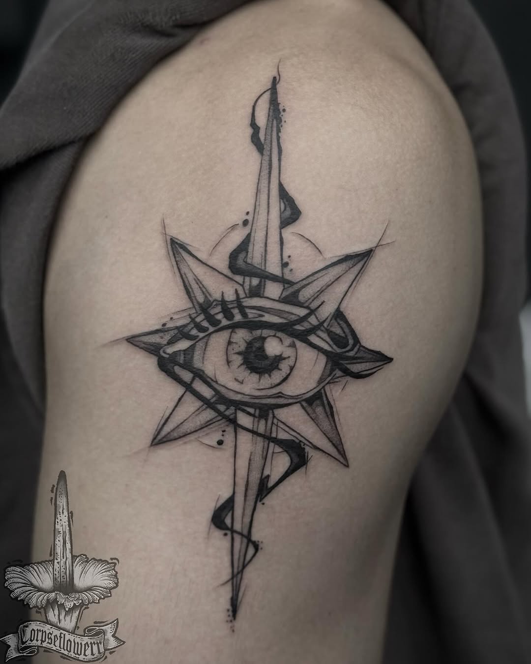 Unbelievable proud of how this came out, from my flash!! Thank you Ayden! You rock! Happy to be doing what I do everyday 

#tattoo #stocktontattoo #st