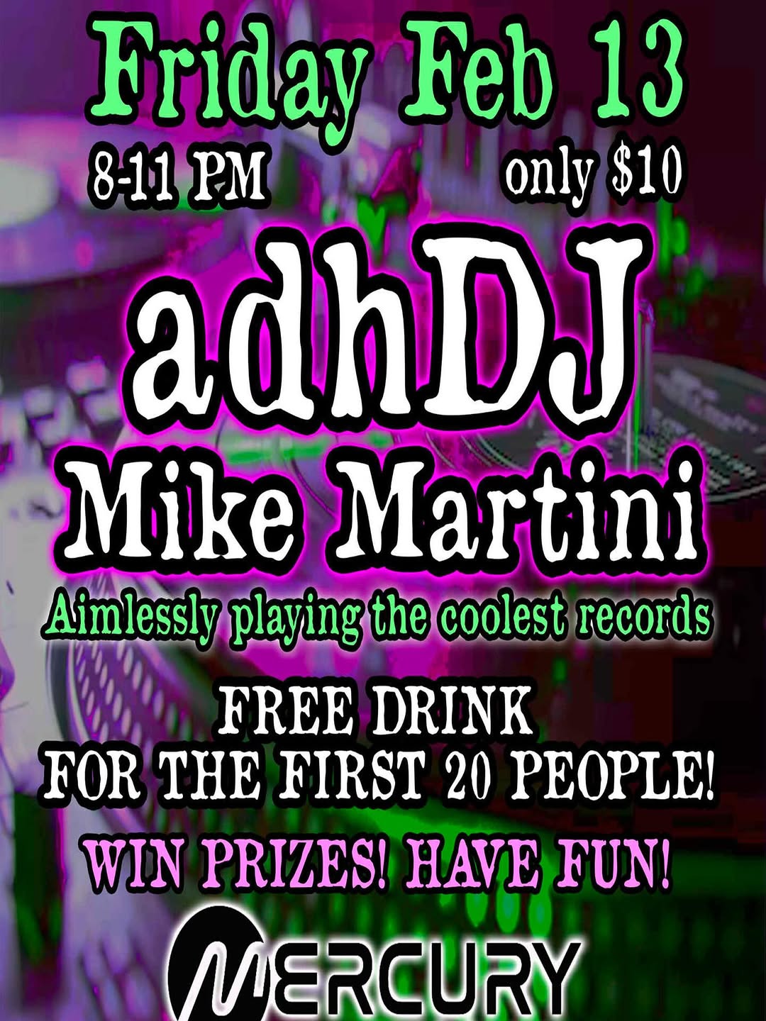 JUST ANNOUNCED  NEXT Friday! Be sure to read the poster for some important info 