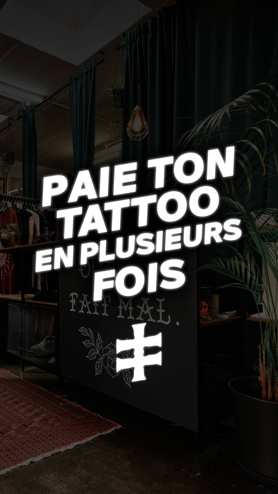 •PAIE TON TATOUAGE EN PLUSIEURS FOIS SANS FRAIS•
AVEC NOTRE PARTENAIRE HEYLIGHT
. 
Tu as un projet tattoo dont tu rêves et que tu aimerais réaliser pr