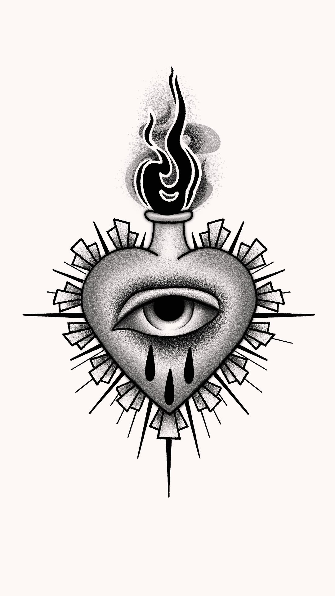 Mini proceso de boceto a cuadrito 
Este es mi último diseño y está disponible para tatuar ✨
Agenda febrero abierta. 