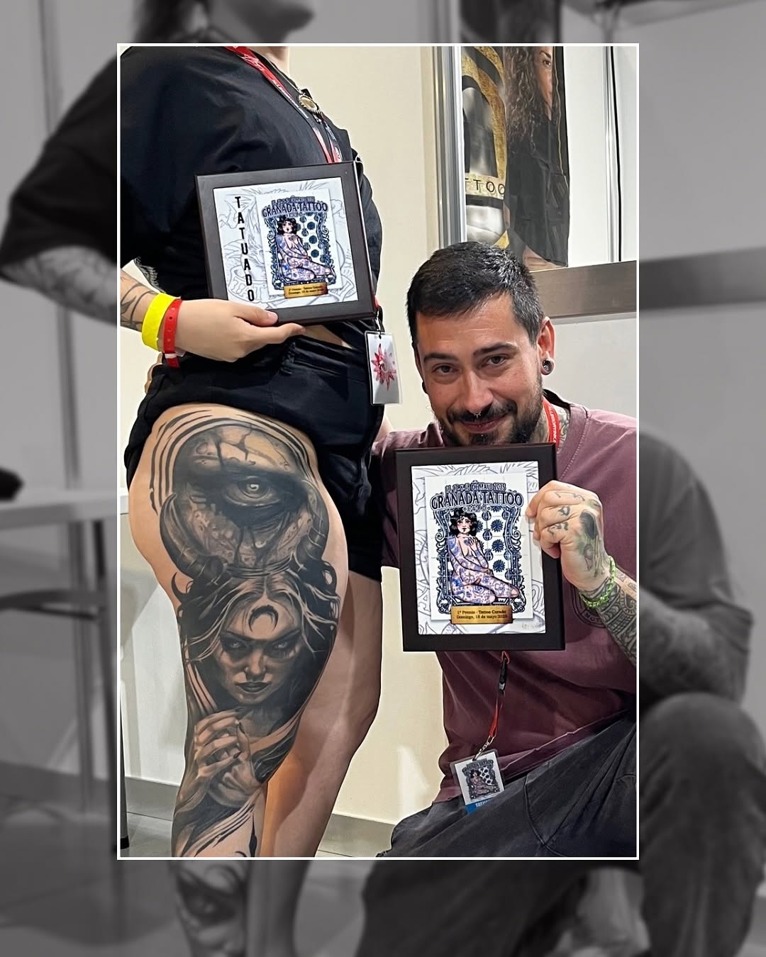 1er puesto en la categoría tattoo curado en @graumfest

Muchas gracias al jurado @joan_eme_tattoo @navatattoo13 @gustavotulandetattoos por valorar mi 