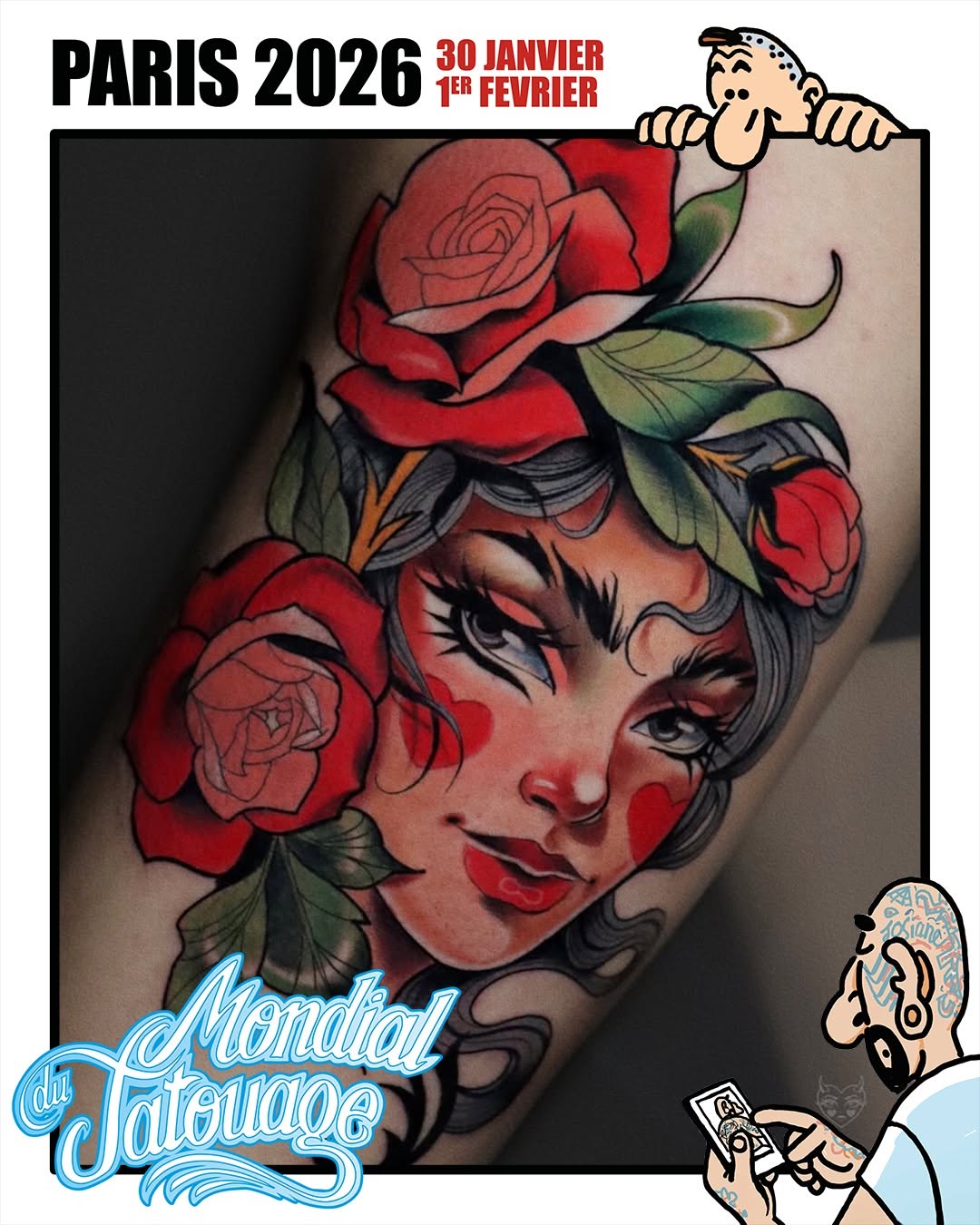 Elle est là Helena !

Helena Tattoo @helena_tattoo de Panamá participera au Mondial du Tatouage 2026 !  Paris  | ️ 30 JAN – 1 FEV 2026 |  La Grande Ha
