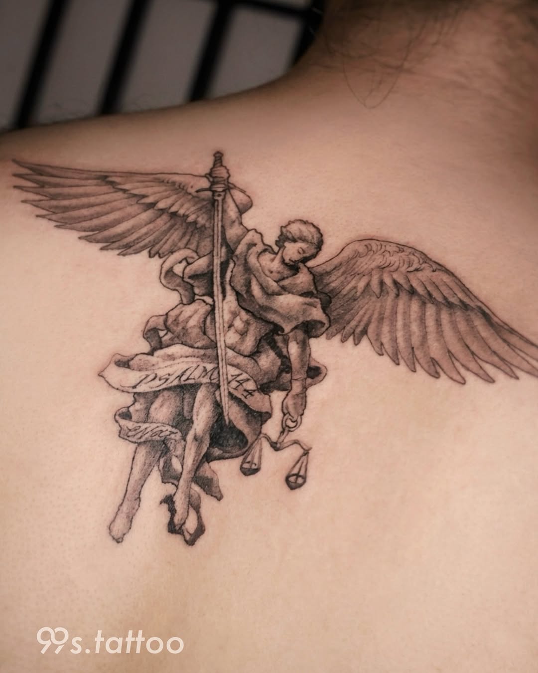 Balance between justice and mercy ⚖️

artist: @reklezz.ius 

️Direct: @99s.tattoo
☎️Call/mess: 0774632226
Add: 159/16 Phạm Văn Hai, P5, Tân Bình, SaiG