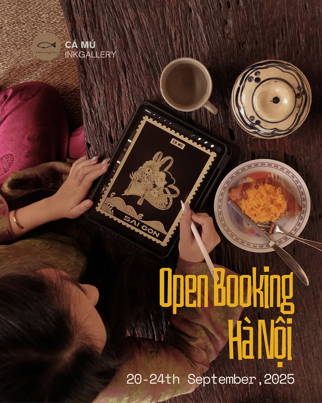  Hà Nội ơi, Cá Mú sắp tới nè!

Tháng 9 này, Cá Mú sẽ ra Hà Nội để xăm chút tình, vẽ chút nhớ cho những ai đã lỡ yêu nét mực của tui ^^

 Cá Mú đã mở P