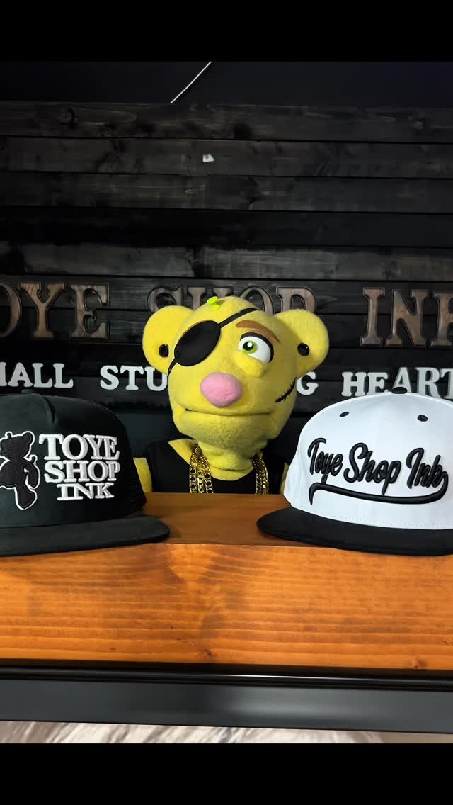 Welcome to Toye Shop Ink!! Thanks for being a part of our studio and for all the continued support for the last 11 years! 

#toyeshopink #Toyethebear 