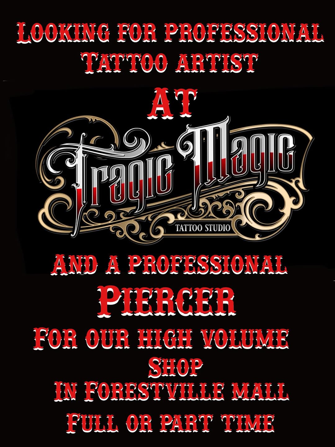 Tattoo by Tragic magic tattooz