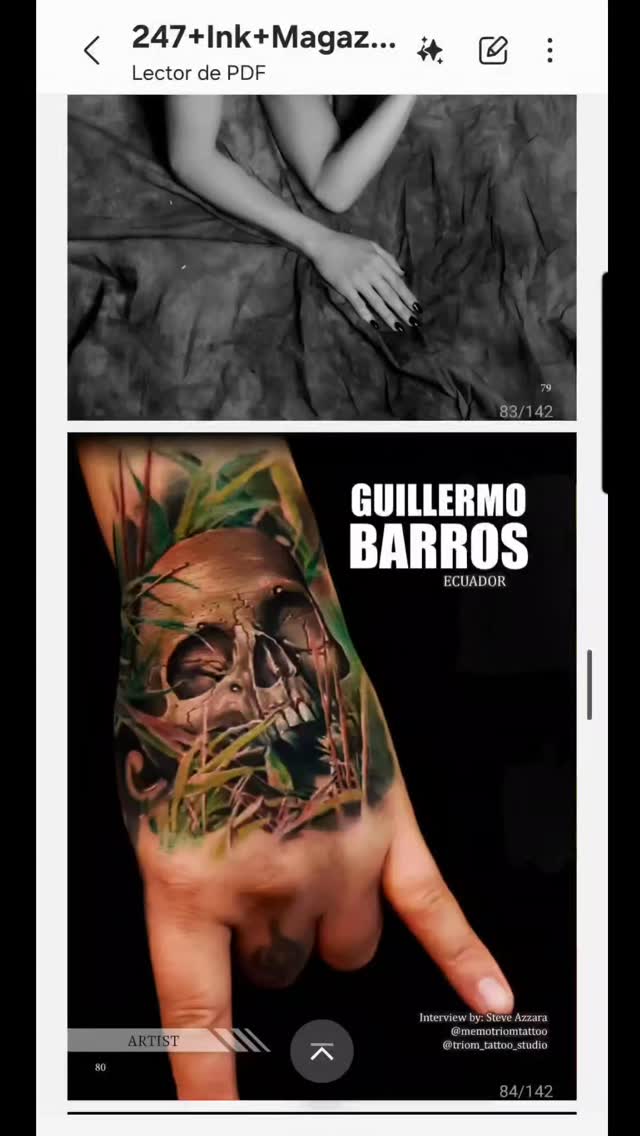 Feliz de mostrar mi trabajo al mundo, gracias por el reportaje a Steve Azzara en la revista @247inkmag
@triomtattoostudio
@papillonstattoosupply