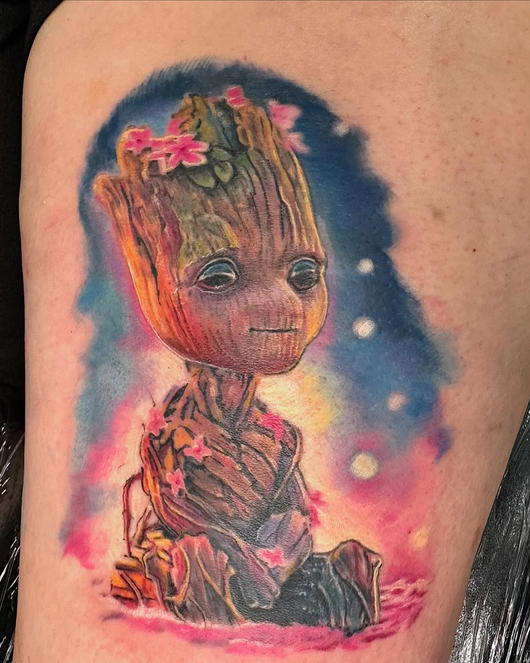 #babygroot #marveltattoo #groot #eternalink #criticaltattoo #tattoos #tattoo #inked #ink @tntattoos218