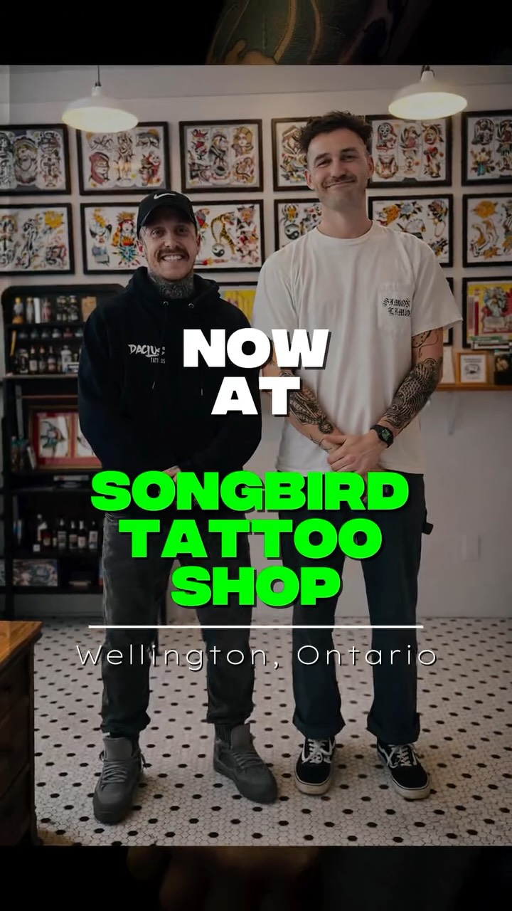 I’m officially now tattooing at @songbirdtattooshop in Wellington, Ontario. I’ll be focusing on Black & Grey, Neo-Traditional and Cover-Ups. 
If you’r