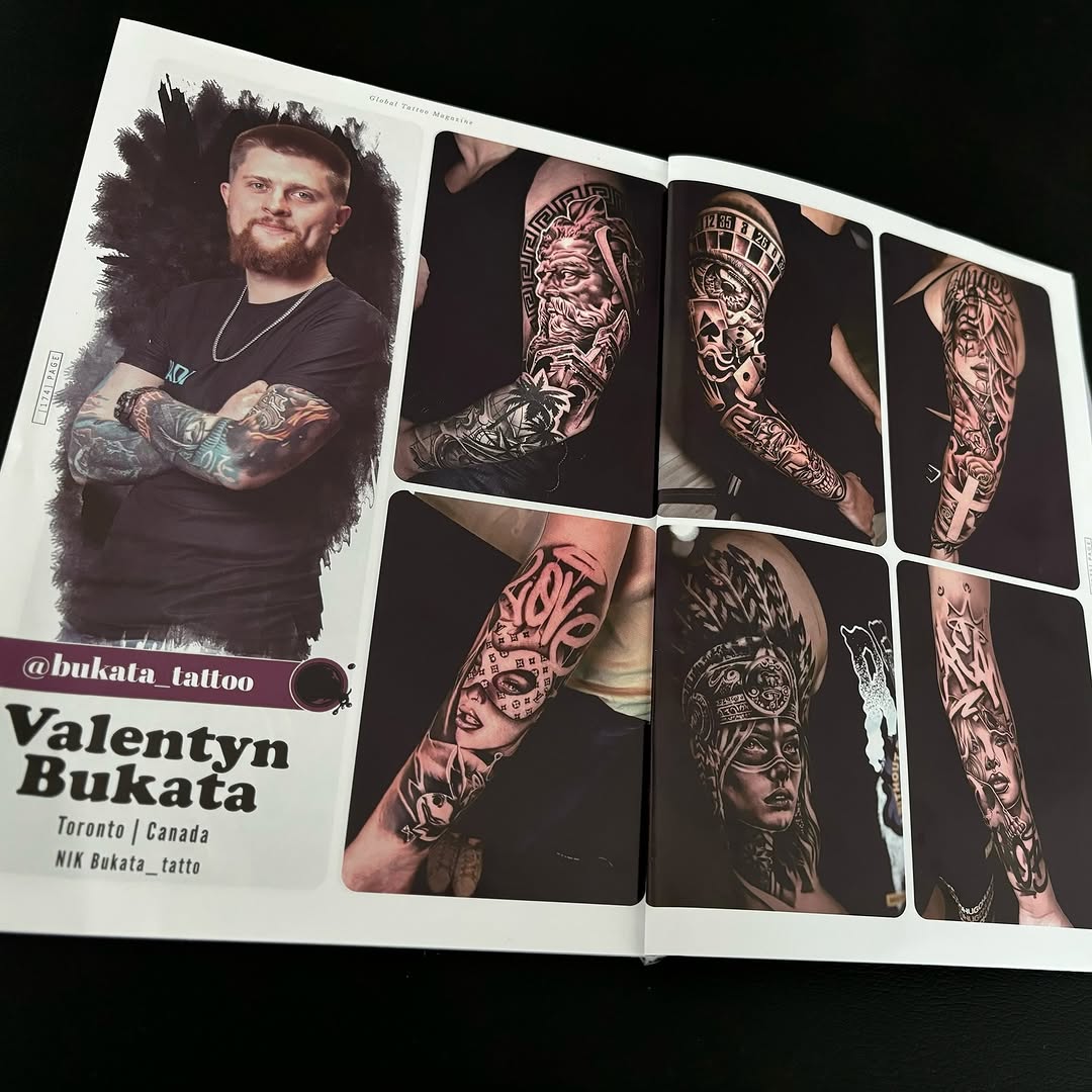 Tattoo by Valentyn Bukata / Tattoo Artist