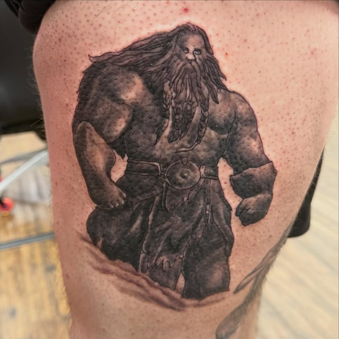 Frost giant from yesterday.  Good challenge.