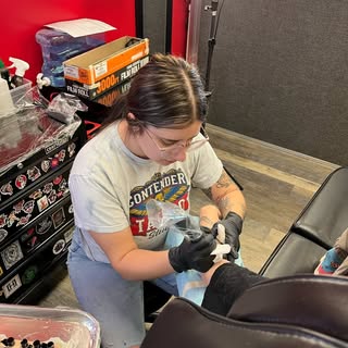 Acacia Moses (Penner) - Soundwave tattoo artist in Wichita, United States