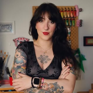 Ana Banana ☯︎ Tattoo - Soundwave tattoo artist in Gijón, Spain