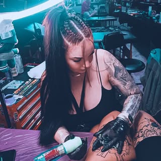 Aria Tattoo - Soundwave tattoo artist in Athens, Greece