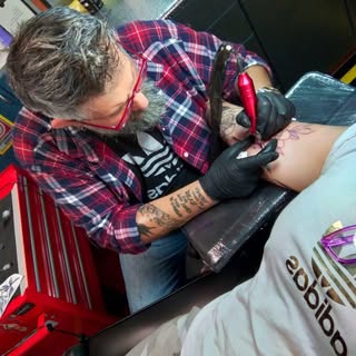 Christos Karaspilios - Soundwave tattoo artist in Athens, Greece