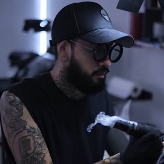 Daca.tattoo ▪️Tatuajes Blackwork / Blackout - Soundwave tattoo artist in Cali, Colombia