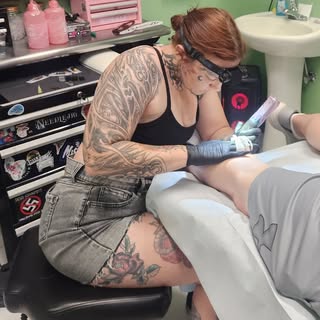 Megan Amberly - Soundwave tattoo artist in Columbus, United States